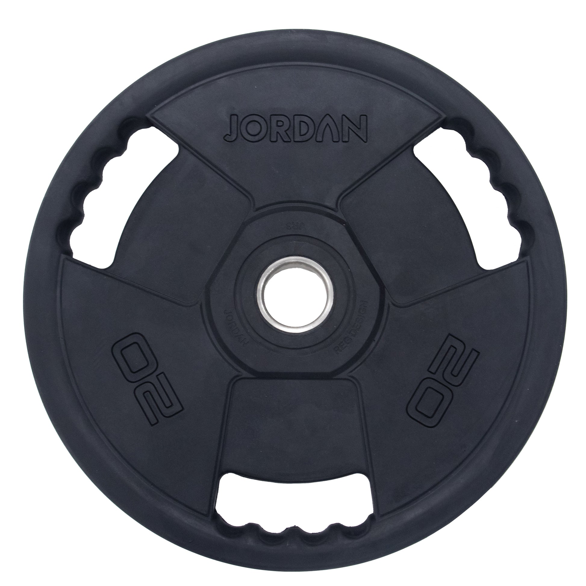 JORDAN 140kg Classic Rubber Olympic Plate and Bar Set (NEW BAR) - main product view
