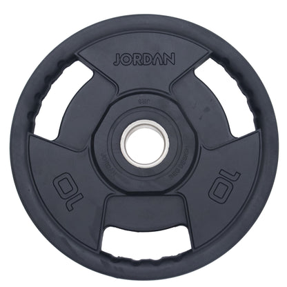 JORDAN 140kg Classic Rubber Olympic Plate and Bar Set (NEW BAR) - view 5