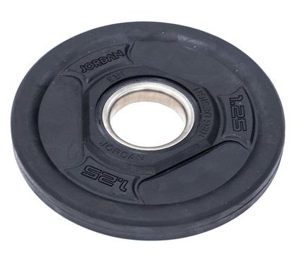 JORDAN 140kg Classic Rubber Olympic Plate and Bar Set (NEW BAR) - additional view