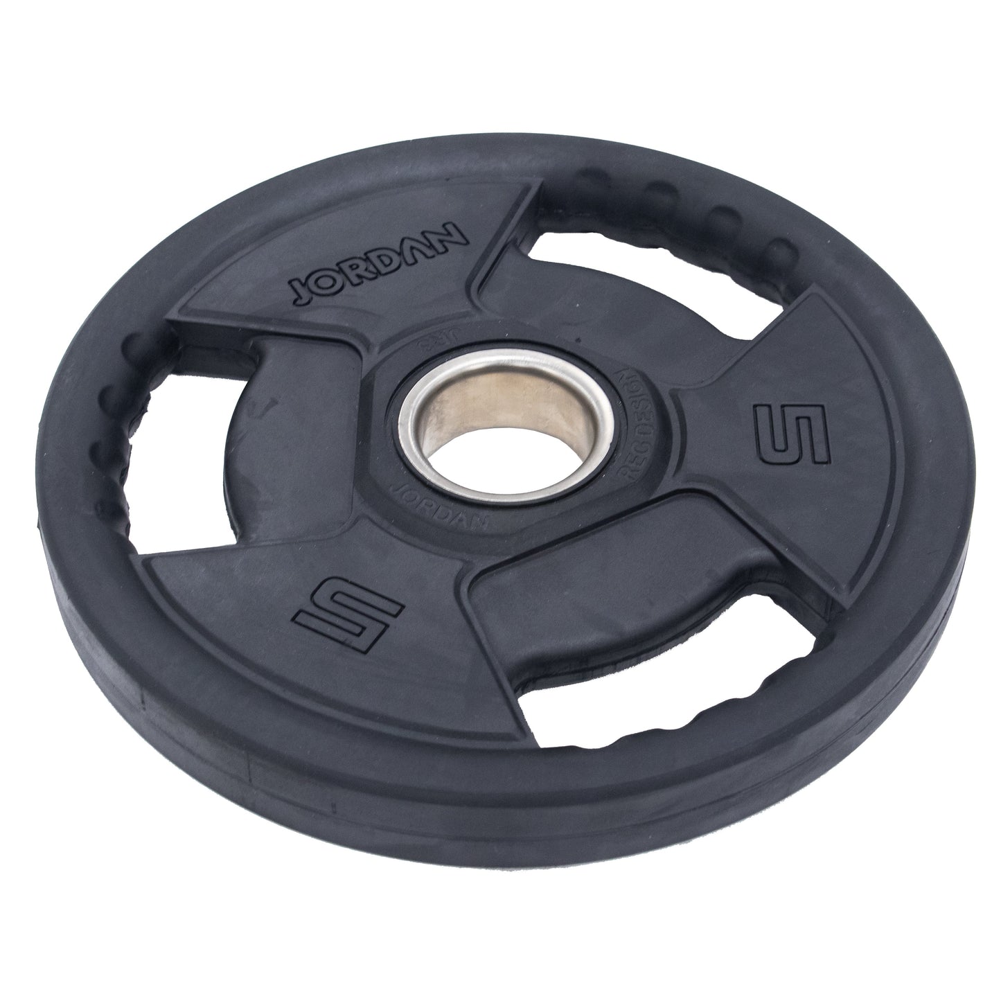 JORDAN 140kg Classic Rubber Olympic Plate and Bar Set (NEW BAR) - view 6