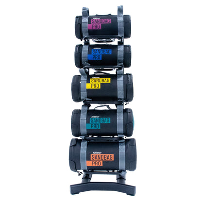 JORDAN Sandbag rack (holds 5), Grey - alternate angle