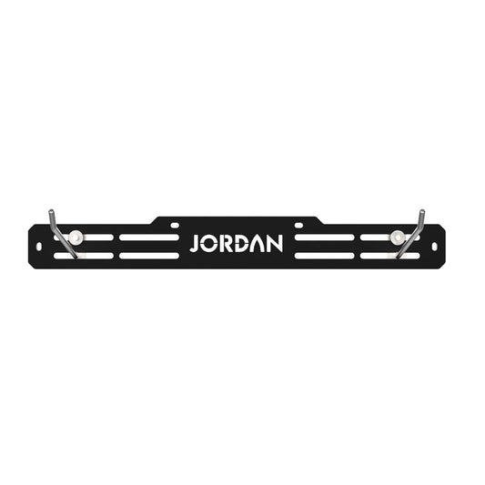 JORDAN Sports Mat Adjustable Wall Hanger Black