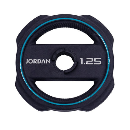 JORDAN 1.25kg Ignite Pump X Rubber Studio Barbell plate - AresFit