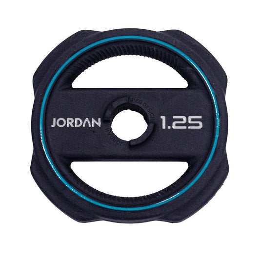 JORDAN 1.25kg Ignite Pump X Rubber Studio Barbell plate - AresFit