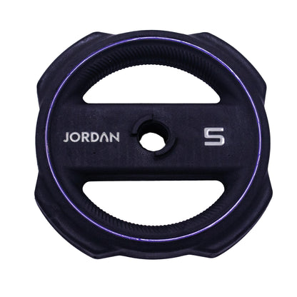 JORDAN 1.25kg Ignite Pump X Rubber Studio Barbell plate - AresFit
