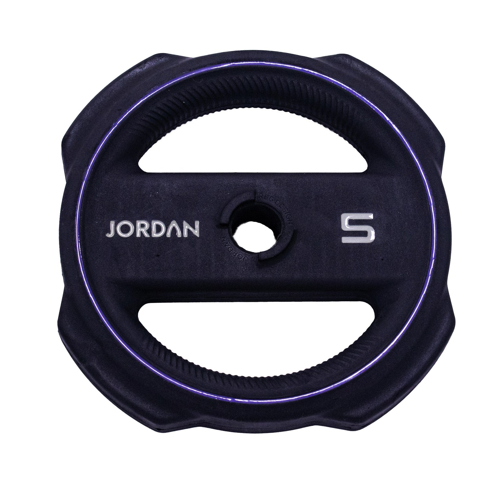 JORDAN 2.5kg Ignite Pump X Rubber Studio Barbell plate - AresFit