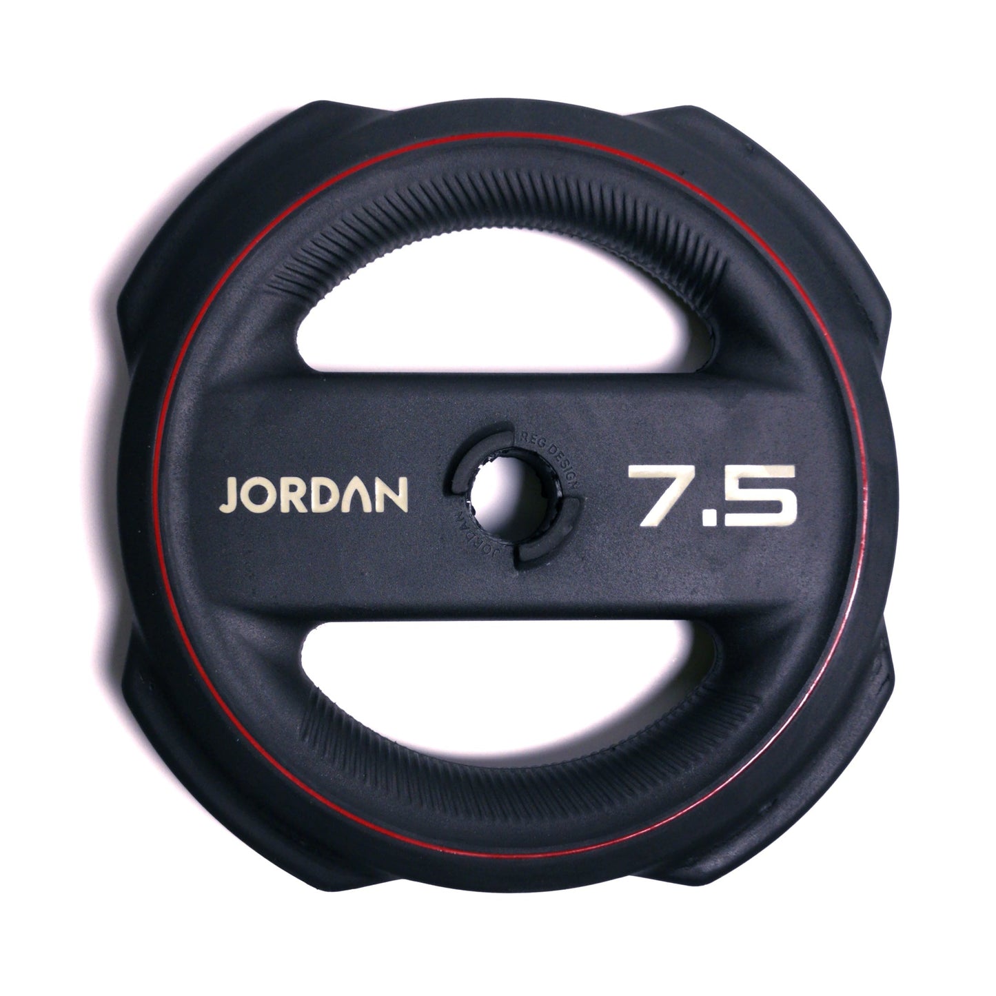 JORDAN 7.5kg Ignite Pump X Rubber Studio Barbell plate - main product view