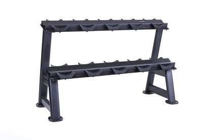 JORDAN 5 Pair Dumbbell Rack (2 Tier, Oval) - main product view
