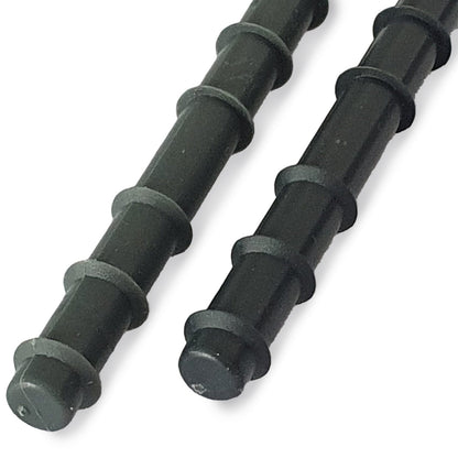 JORDAN Activ SHOX - SBR/EPDM Gym Flooring - 500mm x 1000mm Tile, Grey Fleck - 40mm - Including Plastic Joining Pins - alternate angle