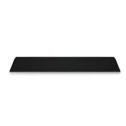 JORDAN Activ SHOX - SBR Gym Flooring - 250mm x 1000mm Ramp Tile, Black - 40mm - detail view
