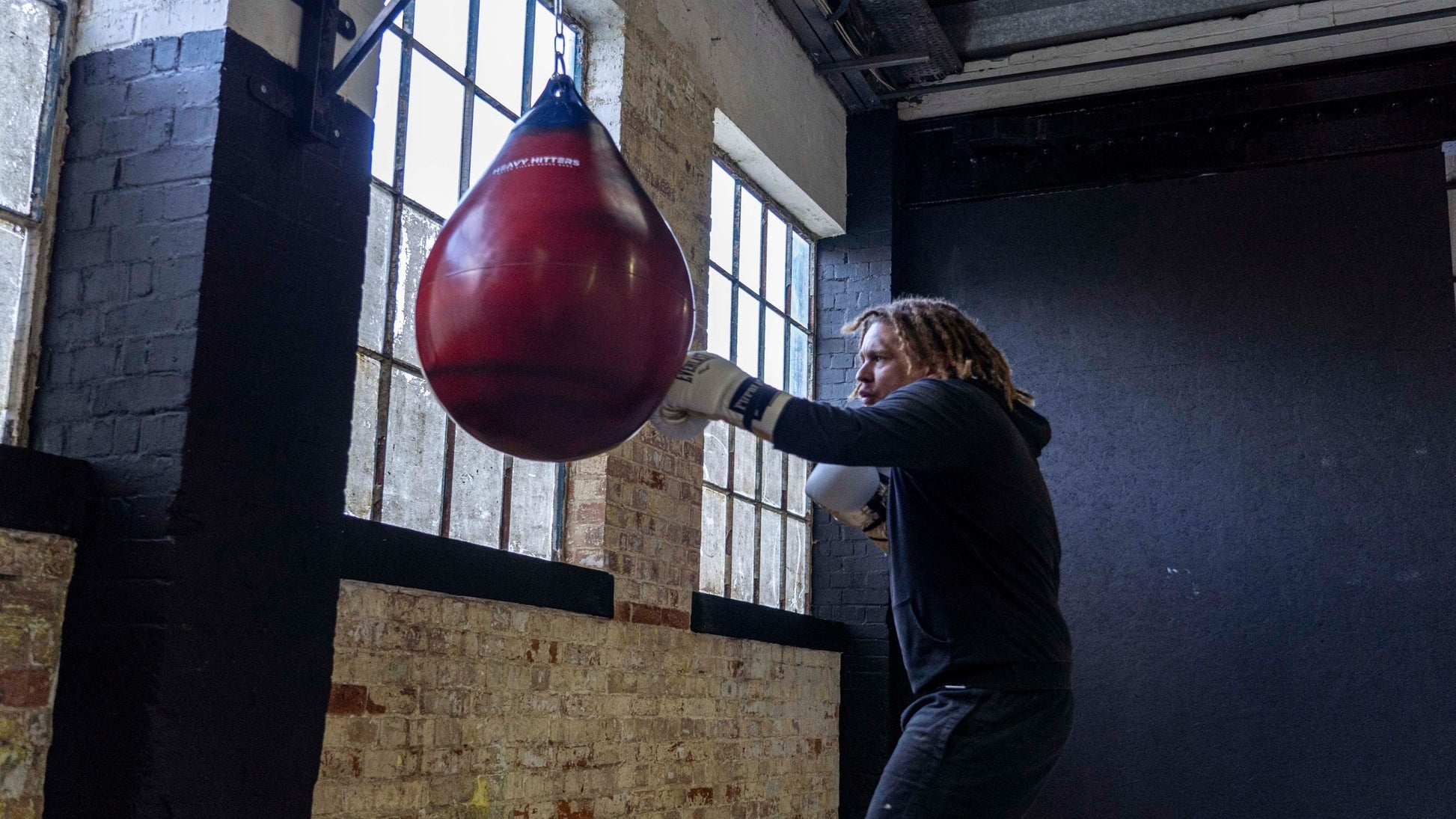 Heavy Hitters 16" Water Punch Bag - Black - view 4