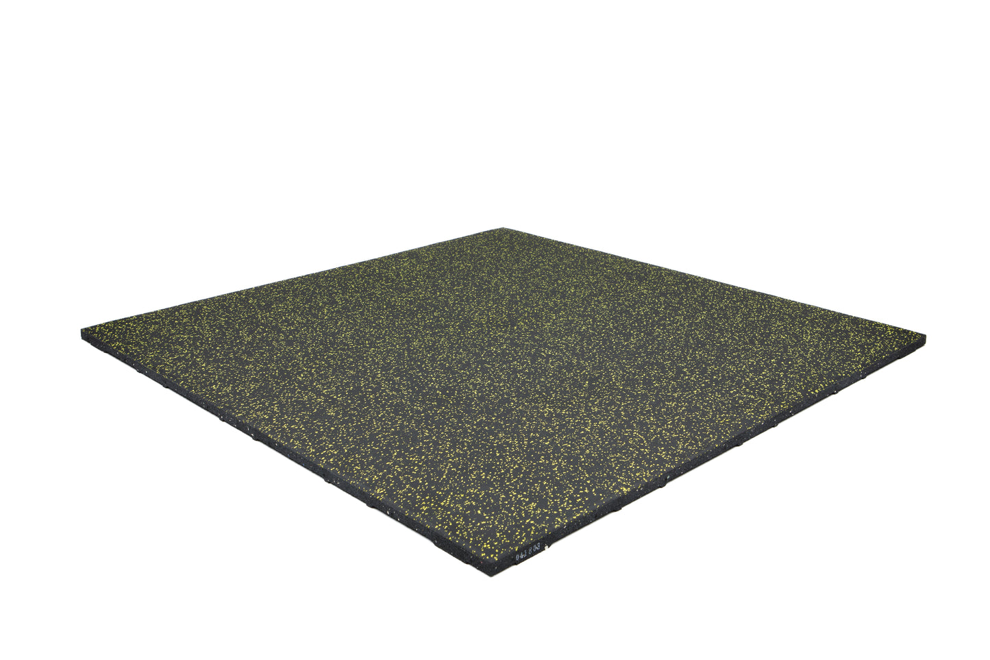 STOCKZ Connect Fifteen 20mm yellow rubber gym flooring tile