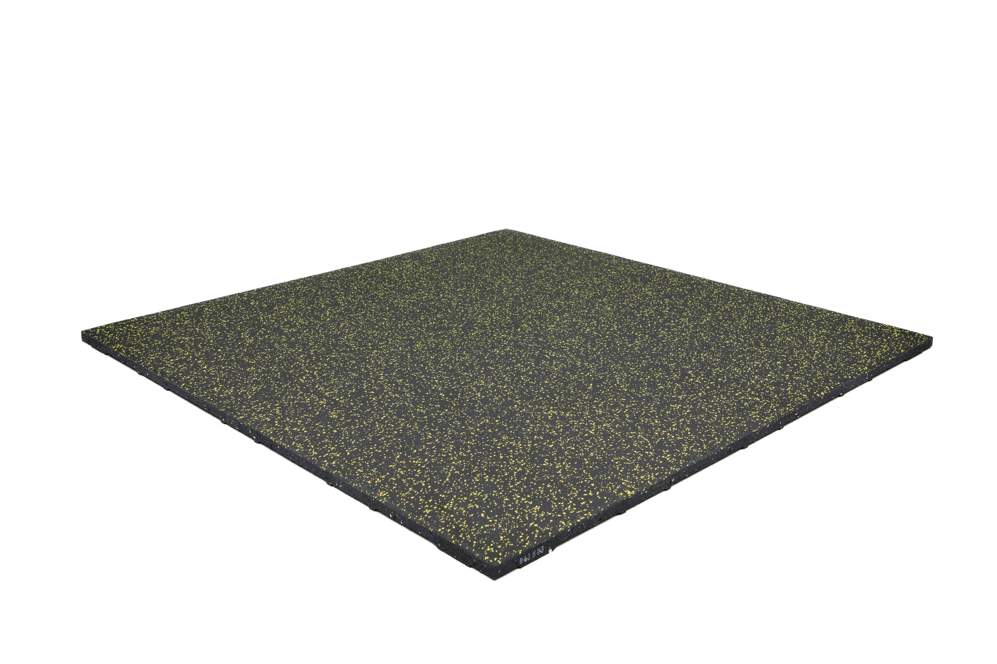STOCKZ Connect Fifteen 20mm yellow rubber gym flooring tile