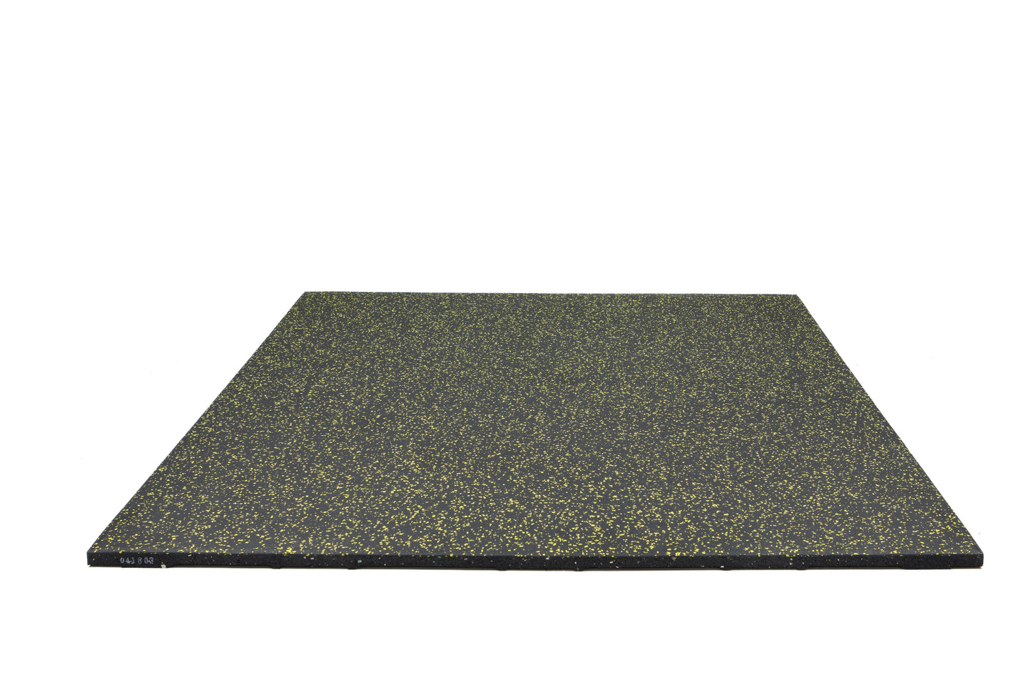 STOCKZ Connect Fifteen 20mm yellow rubber flooring front view