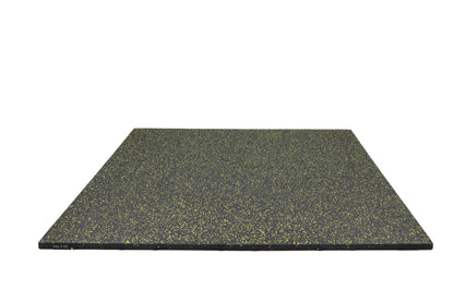 STOCKZ Connect Fifteen 20mm yellow rubber flooring front view