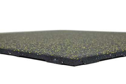 STOCKZ Connect Fifteen 20mm yellow rubber flooring close-up