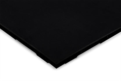STOCKZ Pure Black Connect 20mm rubber gym flooring close-up