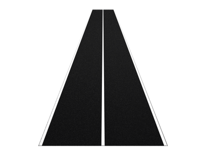 Trackz Uni Sprint black training turf roll